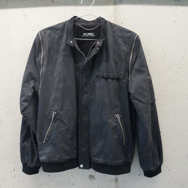 [48] 라프시몬스 AW 2001 Riot Zip Bomber 자켓