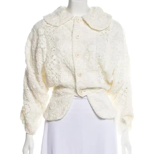 꼼데가르송 니트 가디건 자켓