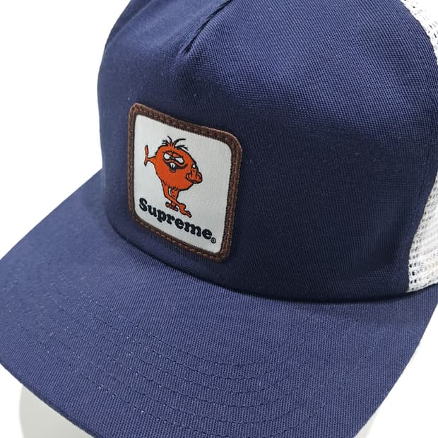 CL737 슈프림 미국판 카마초 메쉬 5패널 트러커캡 모자