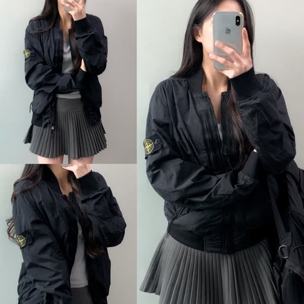 스톤아일랜드 크링크랩스 자켓