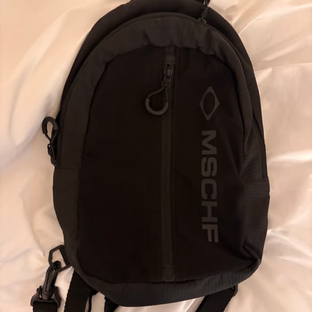 미스치프 투웨이 메쉬 슬링백 블랙