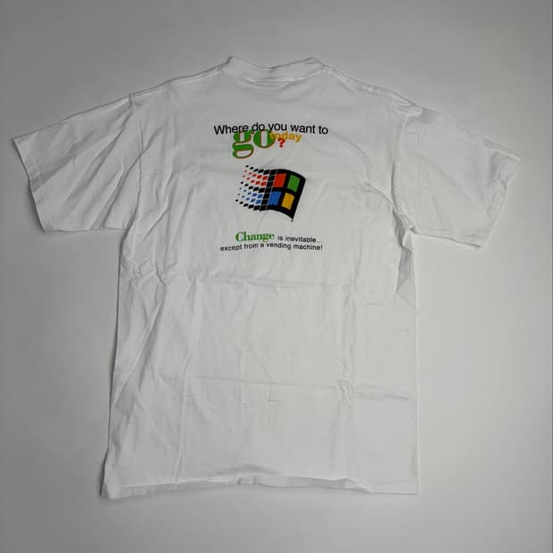 90s Microsoft Tee (white)