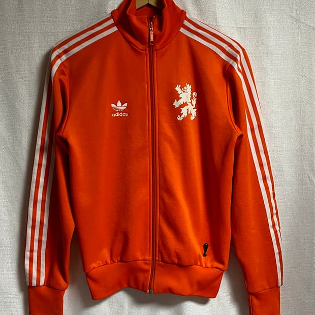 아디다스 네덜란드 월드컵 져지 트랙탑 파이어버드 XS
