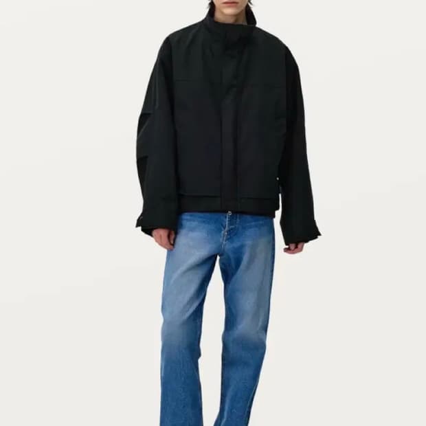 솔리드옴므 쉘파카 25fw 48사이즈