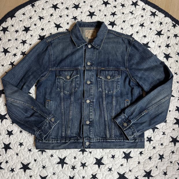 폴로 랄프 로렌 아이콘 트러커 데님자켓