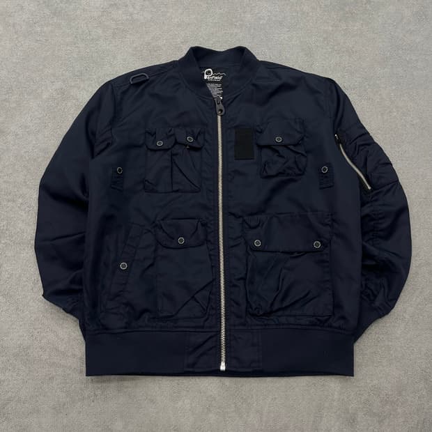XL 펜필드 네이비 포켓 봄버 자켓