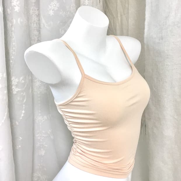 베이지 슬림 슬리브리스 