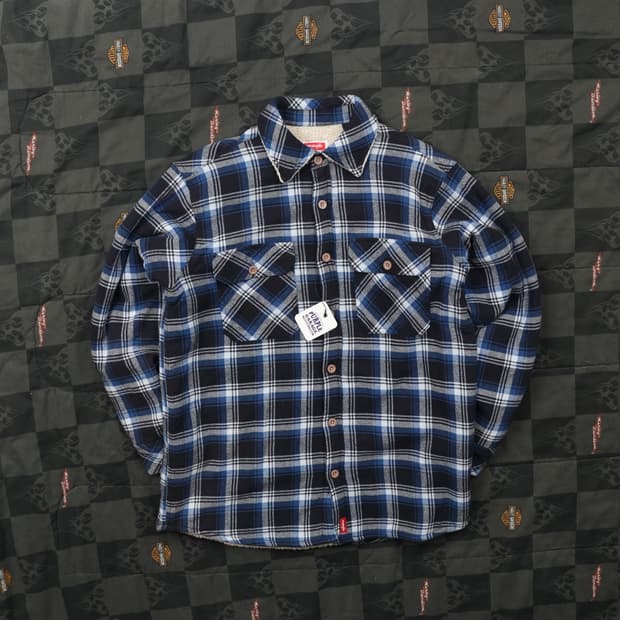 랭글러 플란넬 누빔 자켓 우먼스 L B115