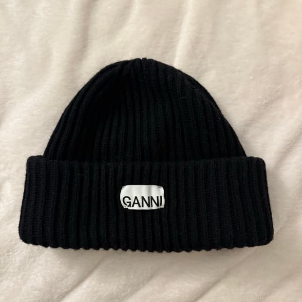 가니 비니 블랙 