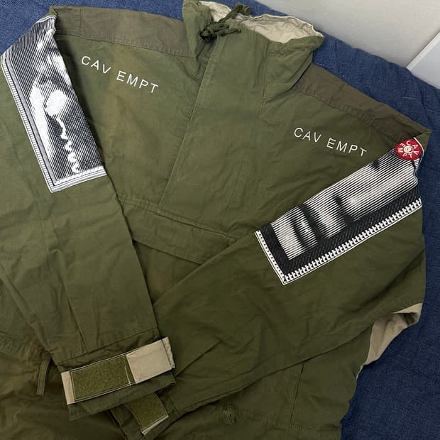 카브엠트 아이콘 풀오버 아노락 자켓 xl