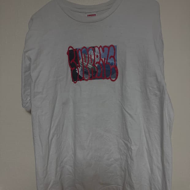 슈프림 23FW 페이먼트 티셔츠 화이트