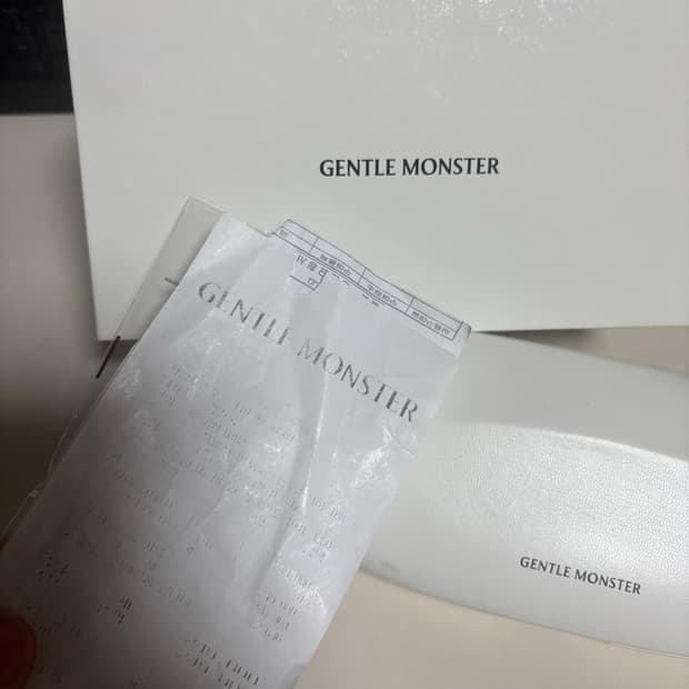 젠틀몬스터 안경 새상품
