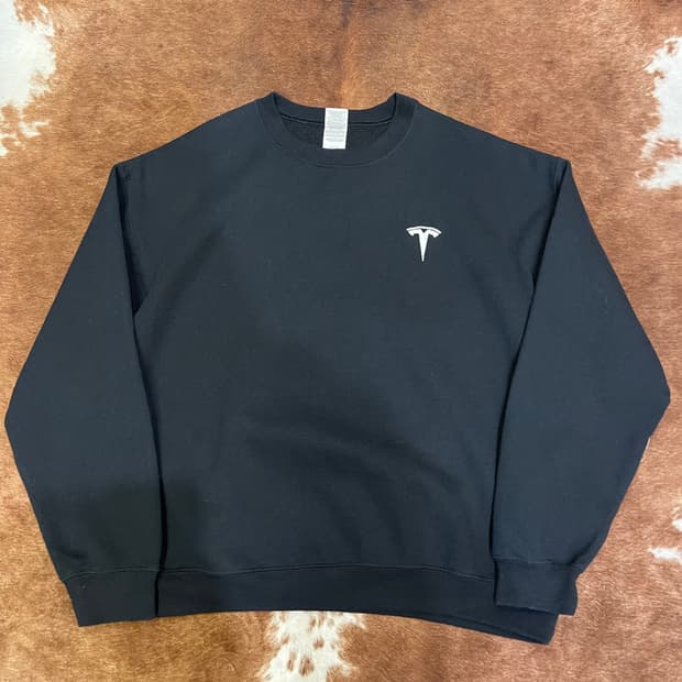 테슬라 로고 맨투맨ㅏ