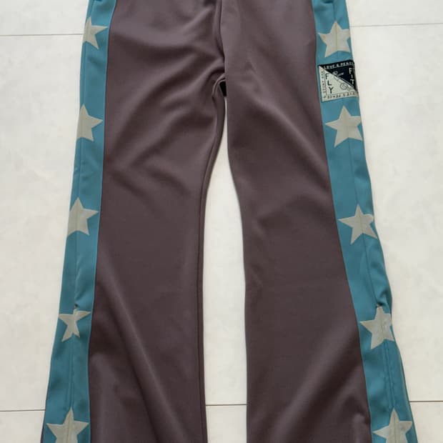 캐피탈 스턴트맨 스무스 져지 플레어 트랙 팬츠