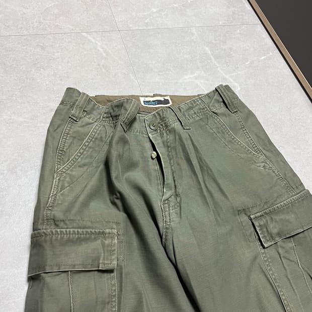 [30] 00s 홀리스터 빈티지 카키 카고 팬츠 바지