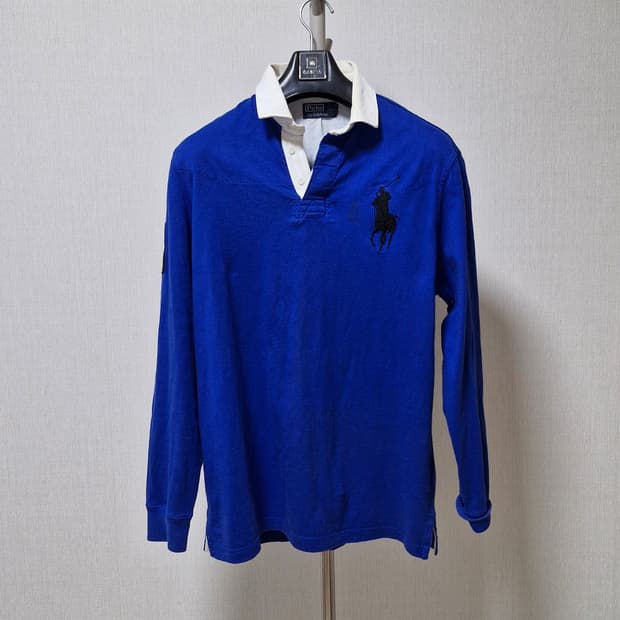 폴로 럭비티셔츠 블루 m 105추천