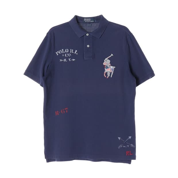 폴로 랄프로렌 멀티 그래픽 빅포니 카노코 폴로 셔츠