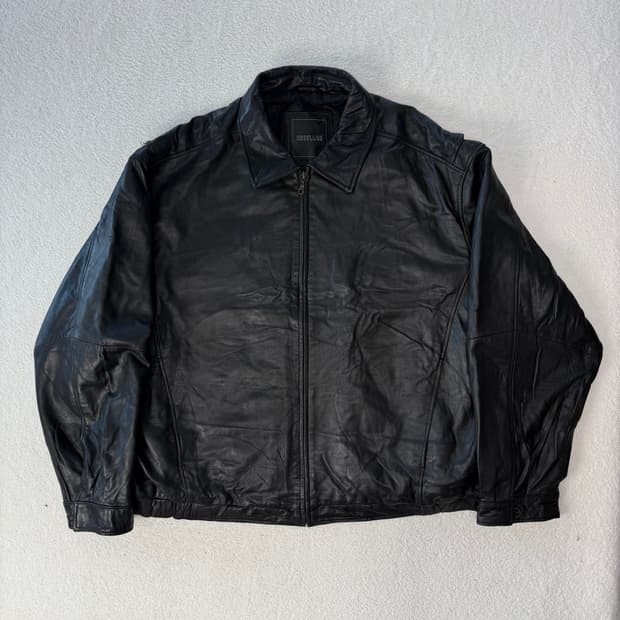 엑셀레드 빅사이즈 레더자켓 