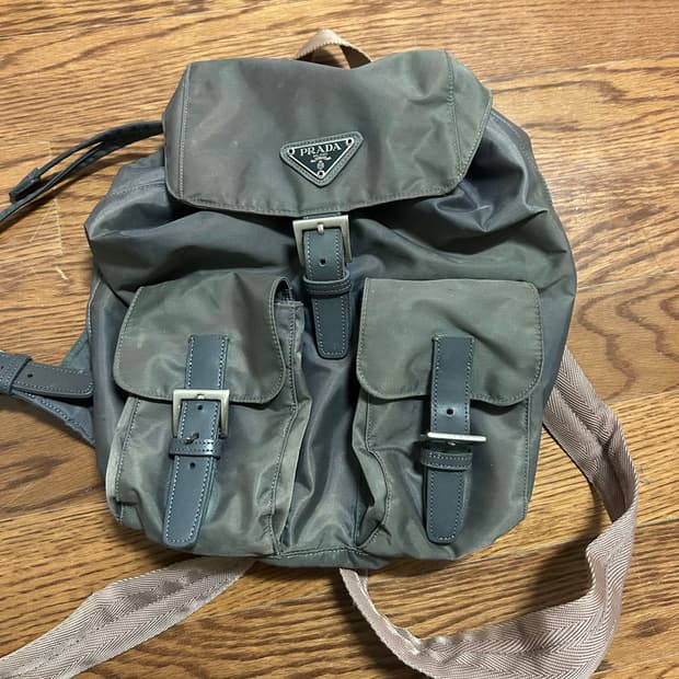프라다 리나일론 백팩 정품