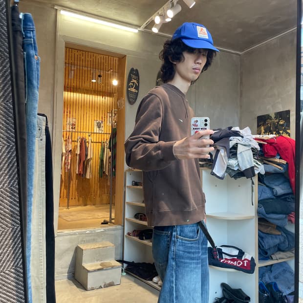 00s 올드나이키 스우시 로고 스웻