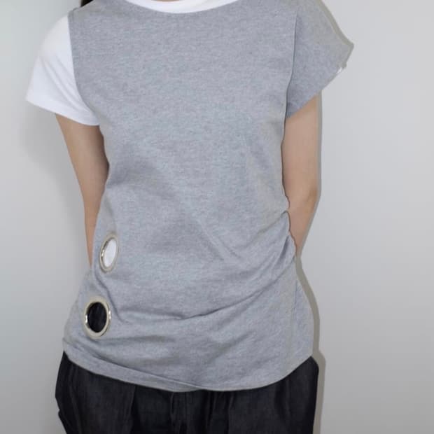 온스카 eyelet loose 슬리브리스