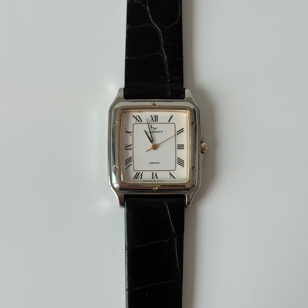 1980s Landy Roman Tank Quartz