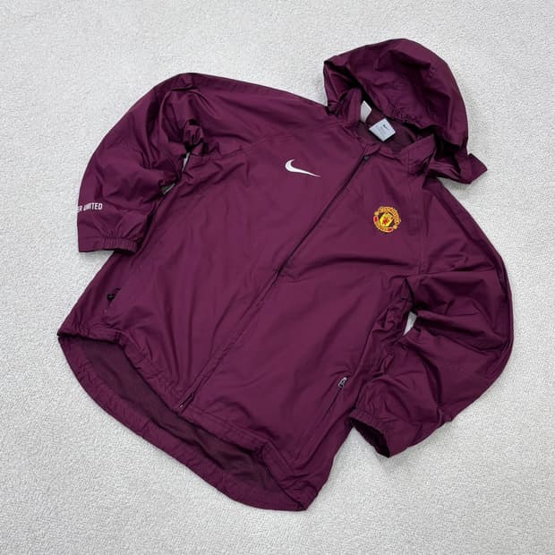 L 나이키 맨체스터 유나이티드 바람막이 0402E