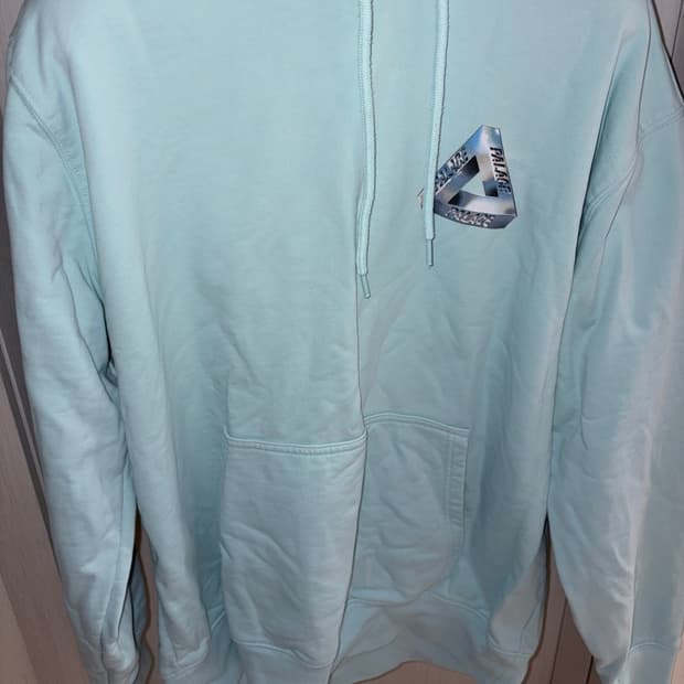 팔라스 트라이크롬 후드 블루 - 21SS XL 