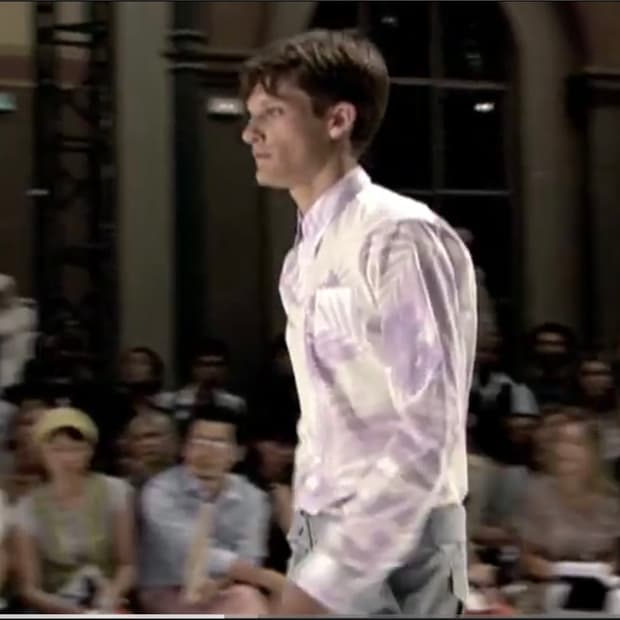 07ss 드리스반노튼 런웨이 셔츠