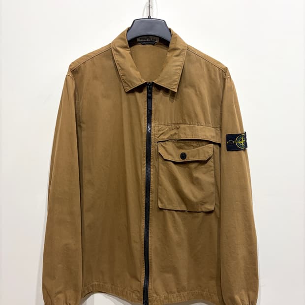 20FW 스톤 아일랜드 올드 이펙트 오버 자켓
