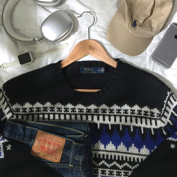 (MAN) 폴로랄프로렌 니트 스웨터 L