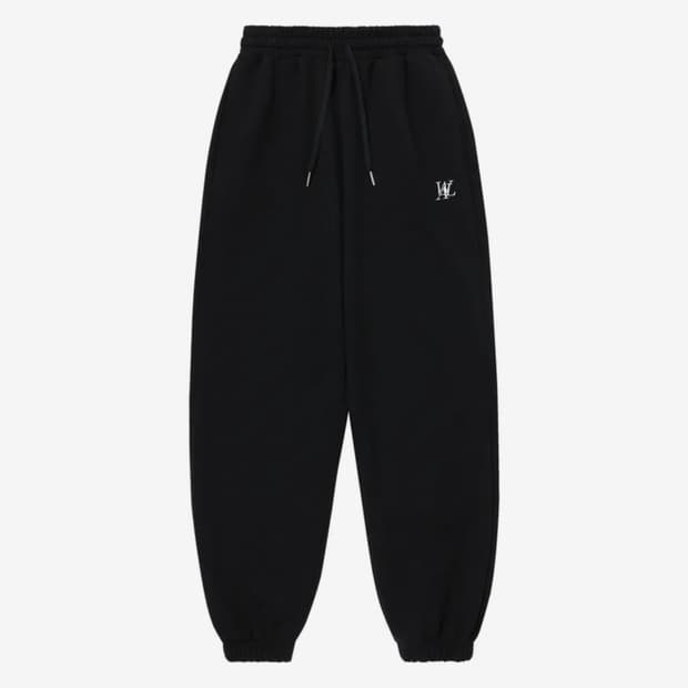 우알롱 조거팬츠 블랙