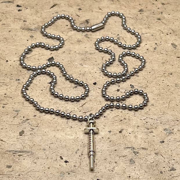 Syringe Necklace