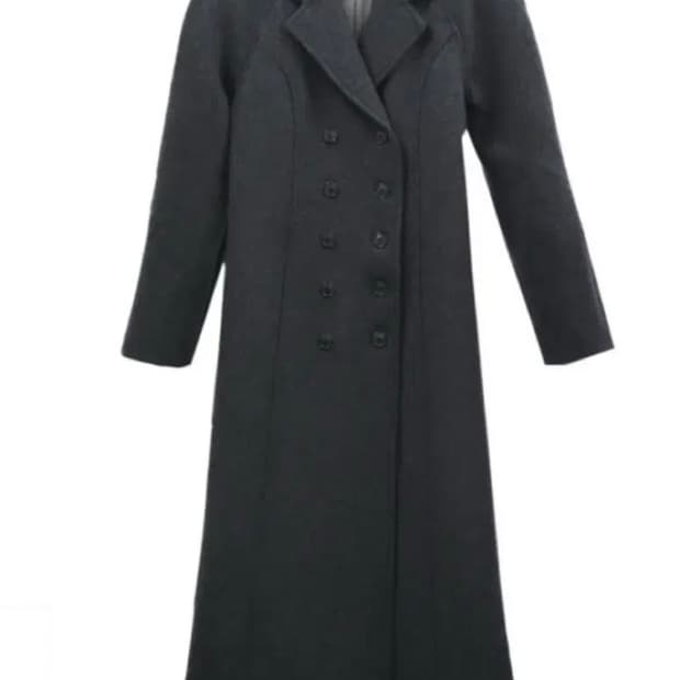 eonts 에옹쓰 라이닝 맥시 더블 코트