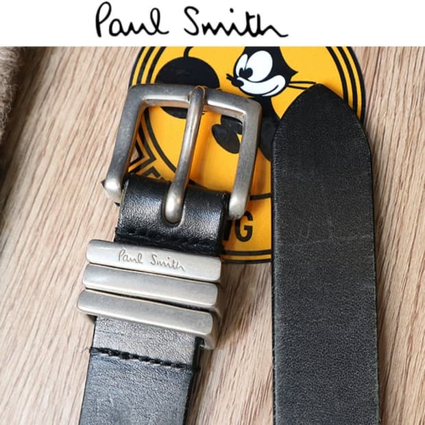 
paul smith 폴 스미스 두툼한  통가죽 벨트 26-30