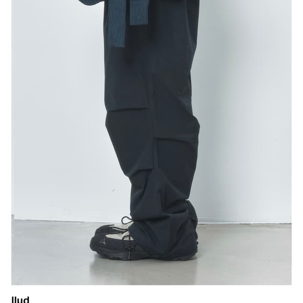 Ilud Rustle Nylon Pants sky blue