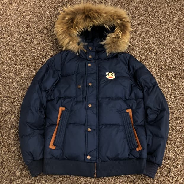 폴프랭크 덕다운 네이비 패딩