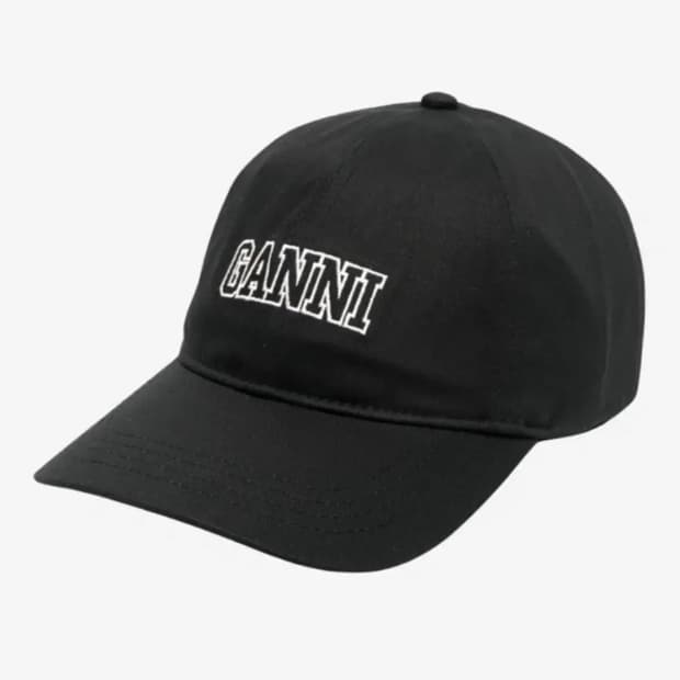 가니 모자 새상품 볼캡 블랙