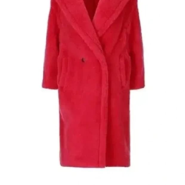 막스마라 테디베어코트 핫핑크 m 10160493 000 테드걸