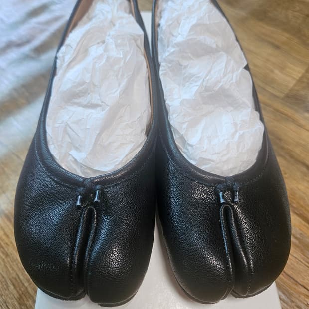 메종마르지엘라 타비 발레리나 플랫 35.5