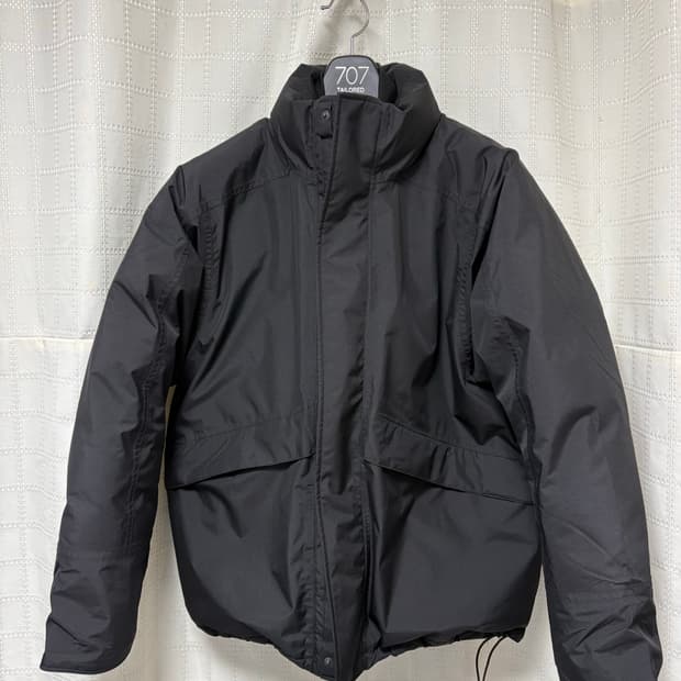 [S] 25FW 나나미카 고어텍스 숏다운 블랙