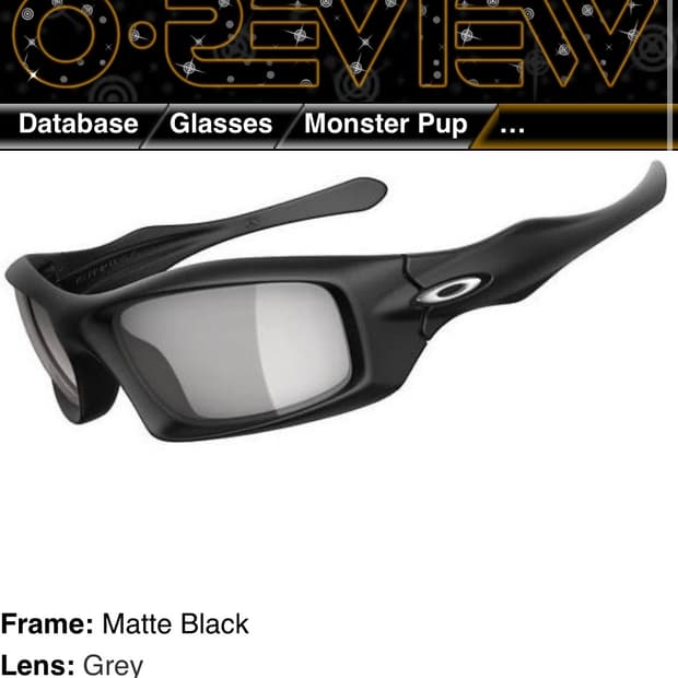 2006 Oakley monster pup