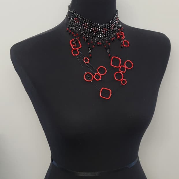 vintage necklace set