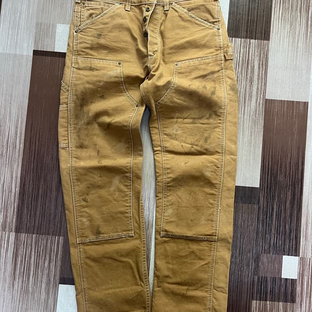 RRL 엔지니어핏 캔버스 카펜터 팬츠 32x32
