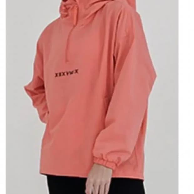 특가)젝시믹스 오렌지핑크색 후드 바람막이