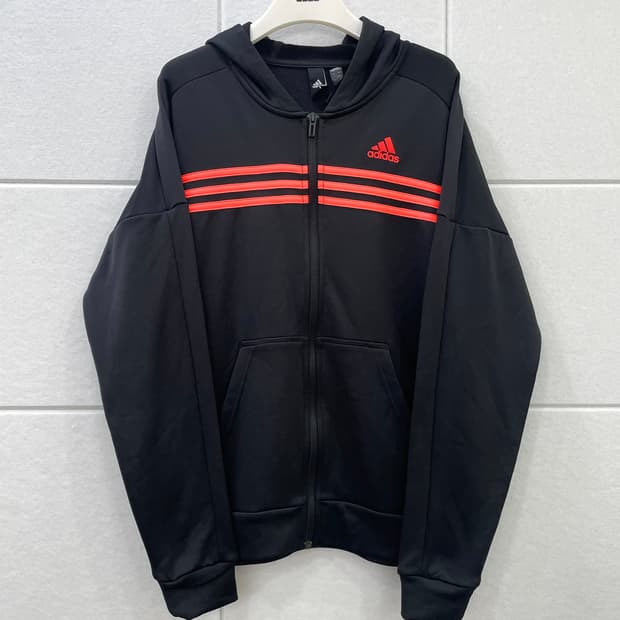 아디다스 폴리 후드집업 [MEN M]