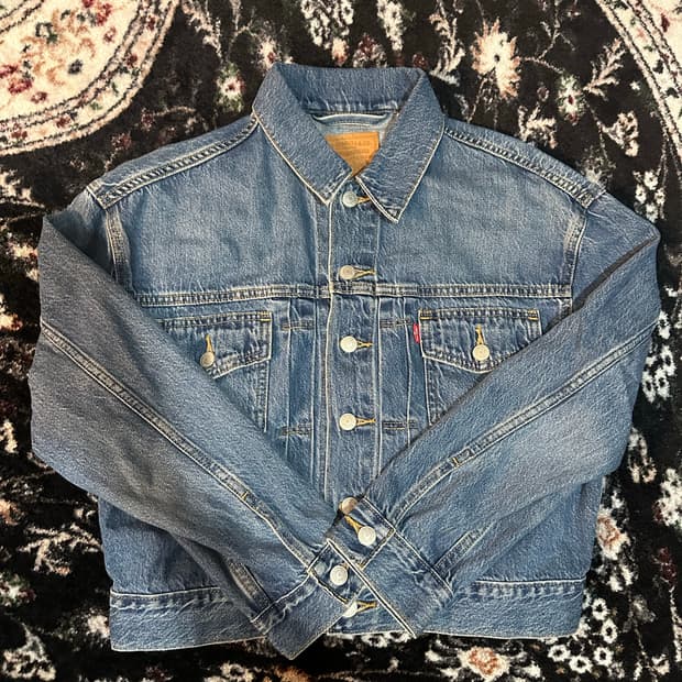 리바이스 프리미엄 데님 청자켓