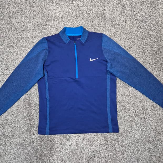 나이키 골프 남성 기모 하프집업 셔츠 L