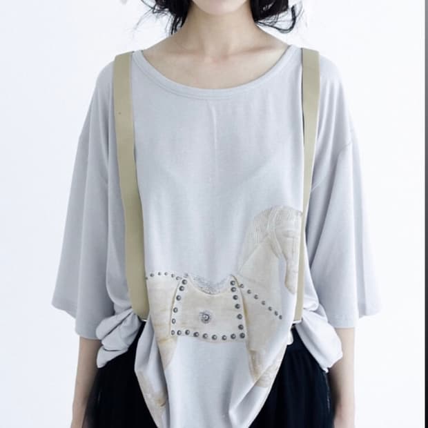 샵페어리 rocking horse loose t-shirt 티셔츠 원피스