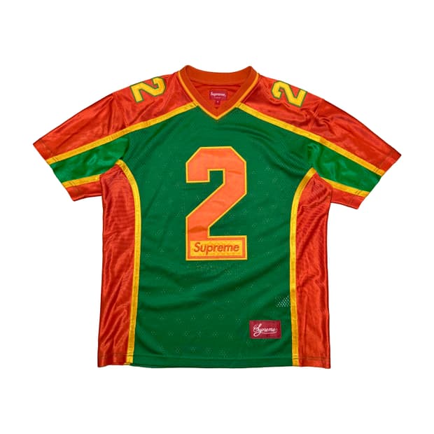 슈프림 above all 반팔 풋볼 져지